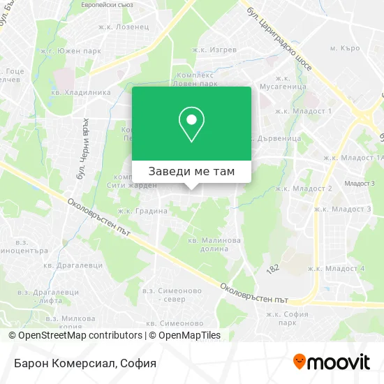 Барон Комерсиал карта