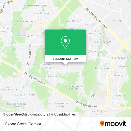 Ozone Store карта