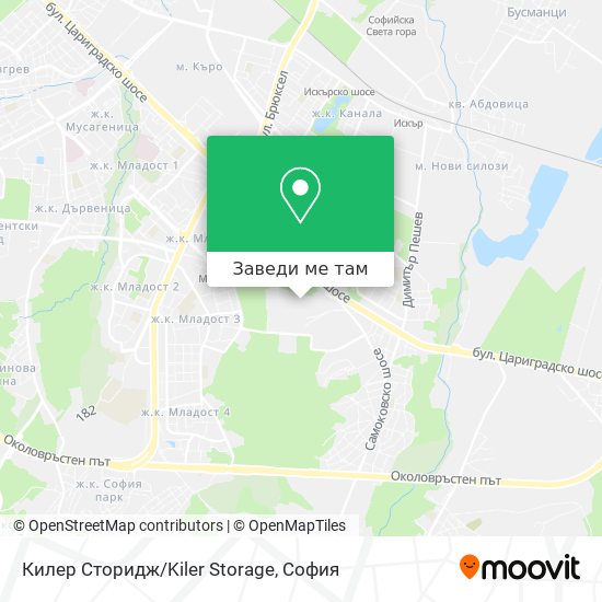 Килер Сторидж/Kiler Storage карта
