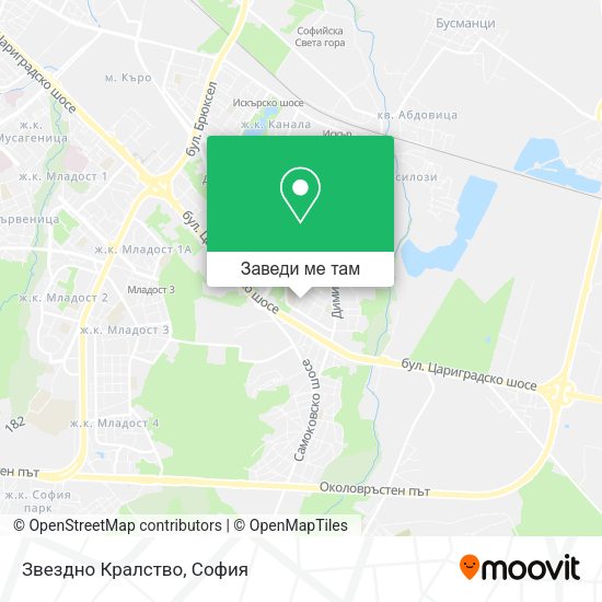Звездно Кралство карта