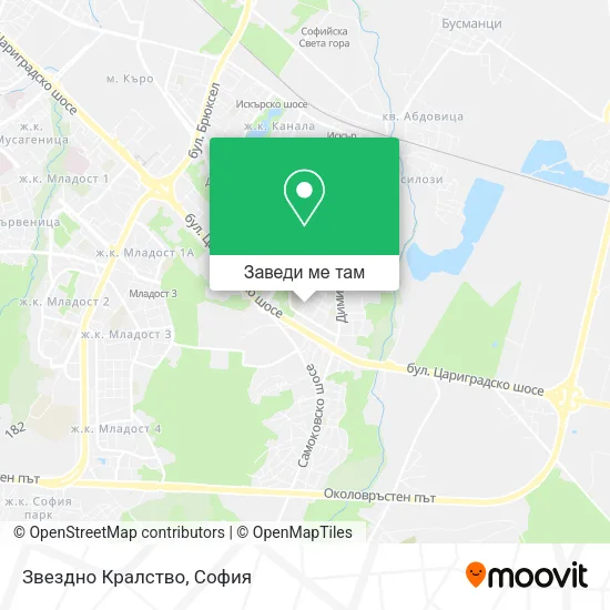 Звездно Кралство карта