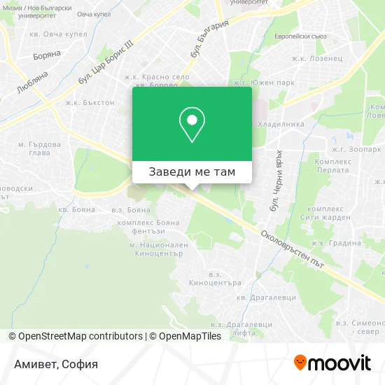 Амивет карта