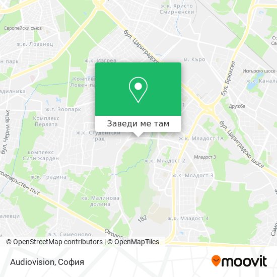 Audiovision карта
