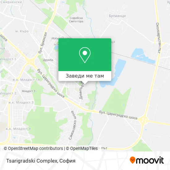 Tsarigradski Complex карта