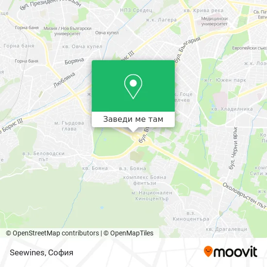 Seewines карта