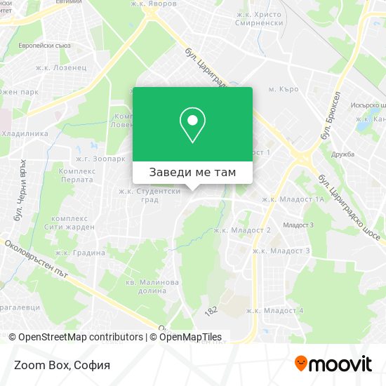 Zoom Box карта