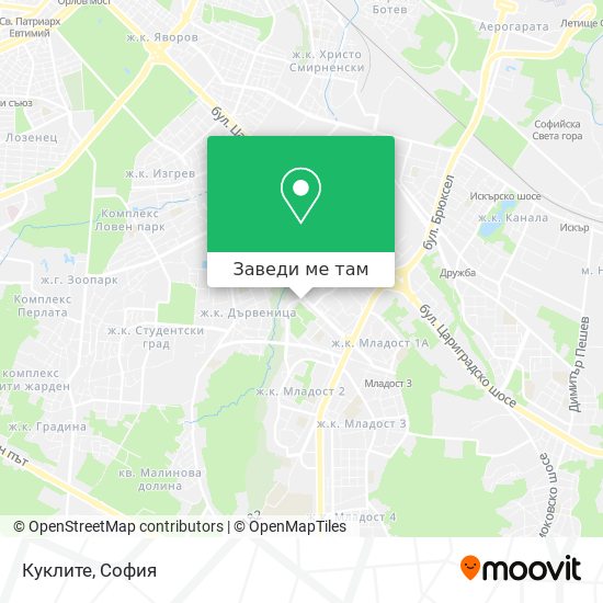 Куклите карта