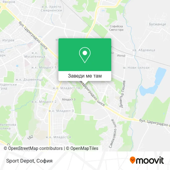Sport Depot карта