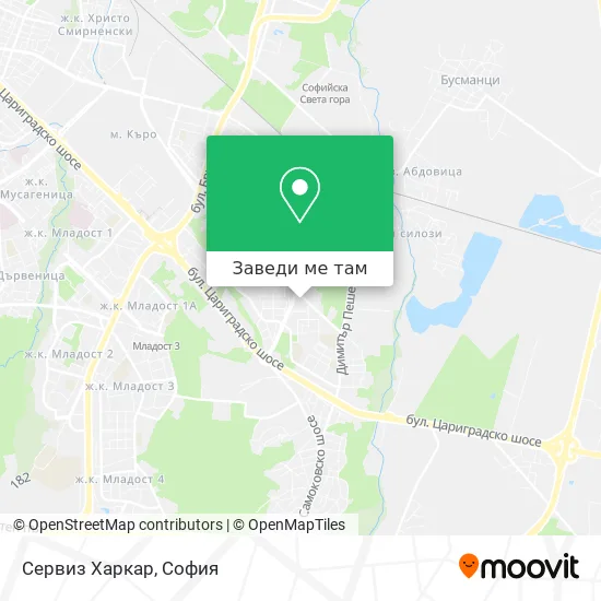 Сервиз Харкар карта