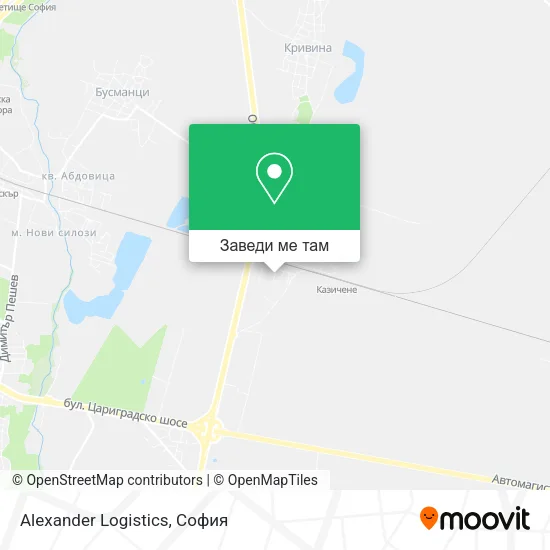 Alexander Logistics карта