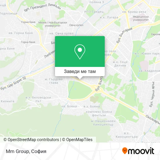 Mm Group карта
