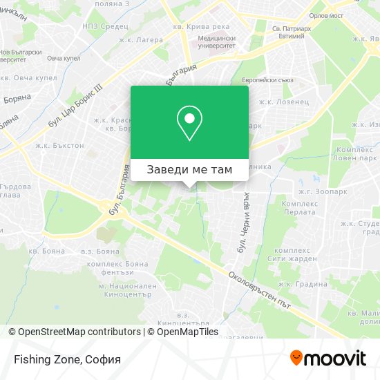 Fishing Zone карта