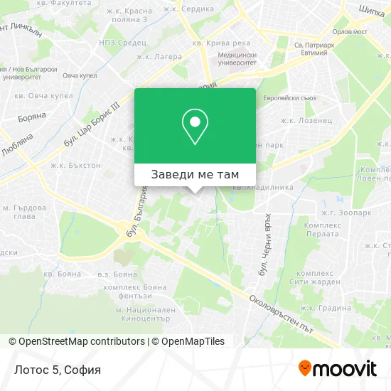 Лотос 5 карта