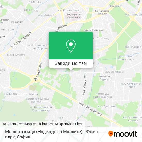 Малката къща (Надежда за Малките) - Южен парк карта