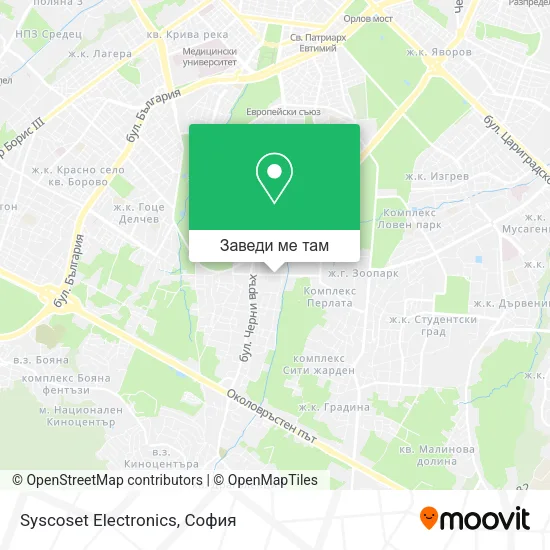 Syscoset Electronics карта