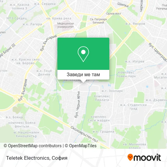 Teletek Electronics карта