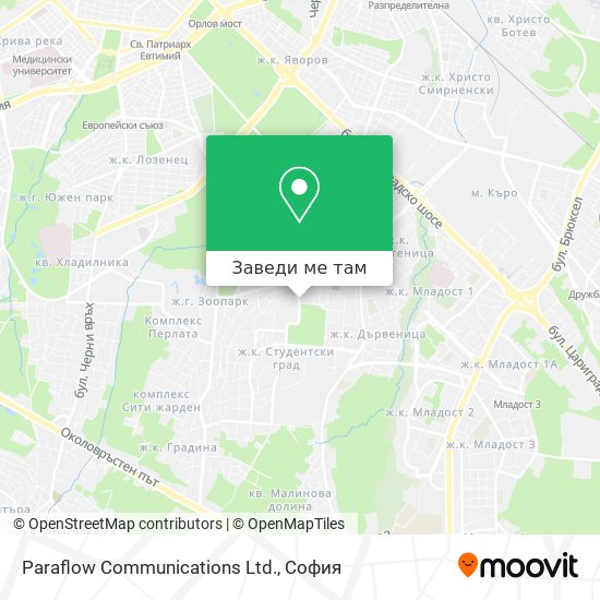 Paraflow Communications Ltd. карта