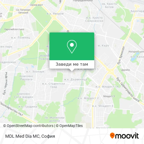 MDL Med Dia MC карта