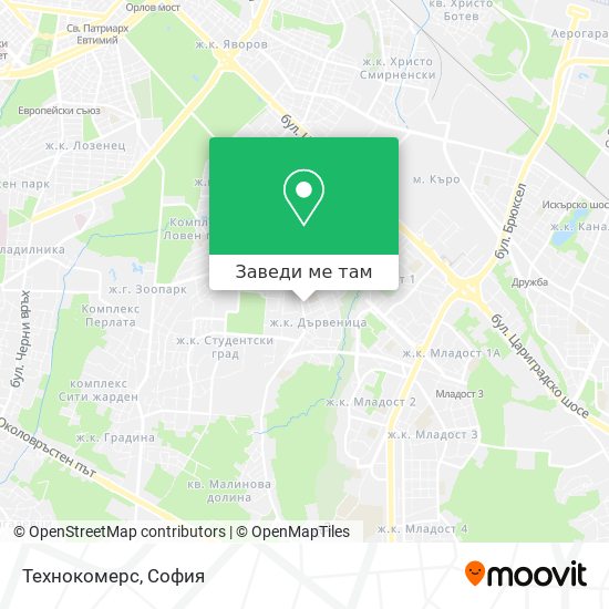Технокомерс карта
