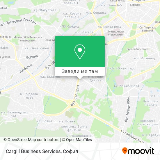 Cargill Business Services карта