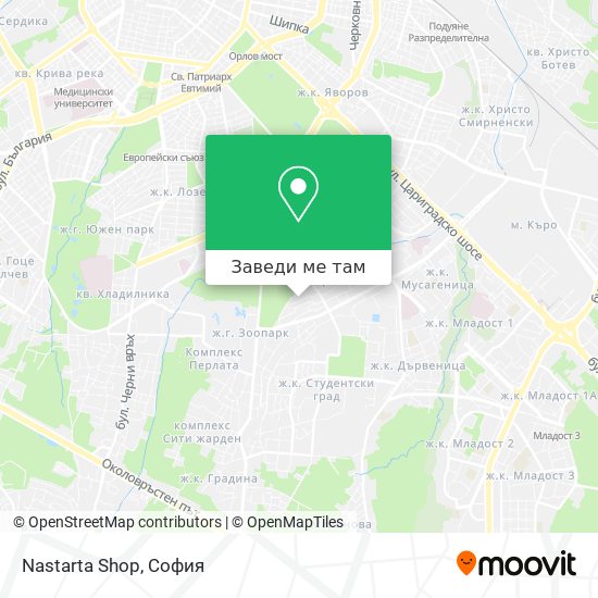 Nastarta Shop карта