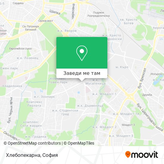 Хлебопекарна карта