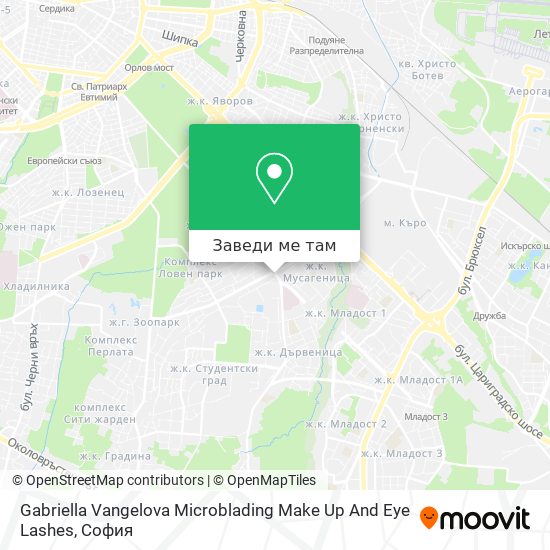 Gabriella Vangelova Microblading Make Up And Eye Lashes карта