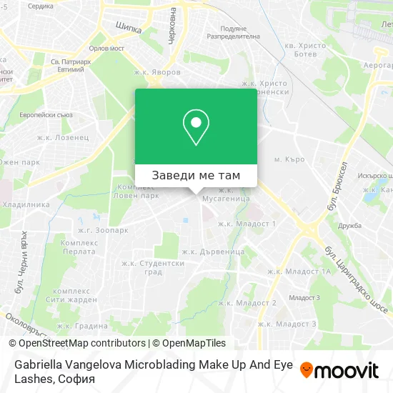 Gabriella Vangelova Microblading Make Up And Eye Lashes карта