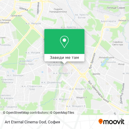 Art Eternal Cinema Ood карта