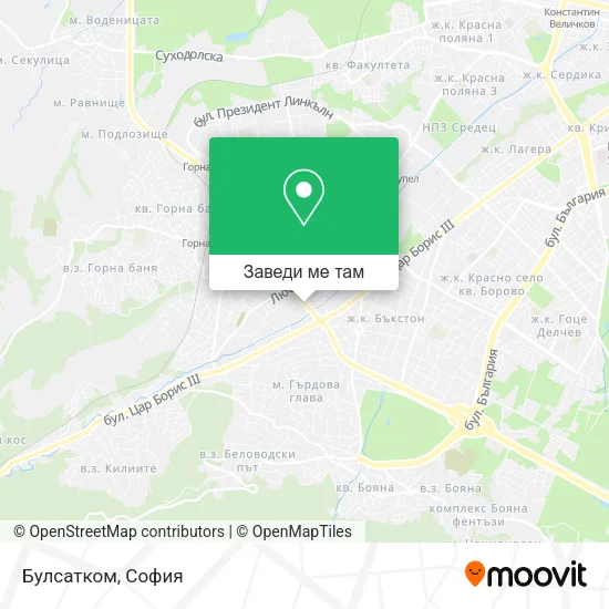 Булсатком карта