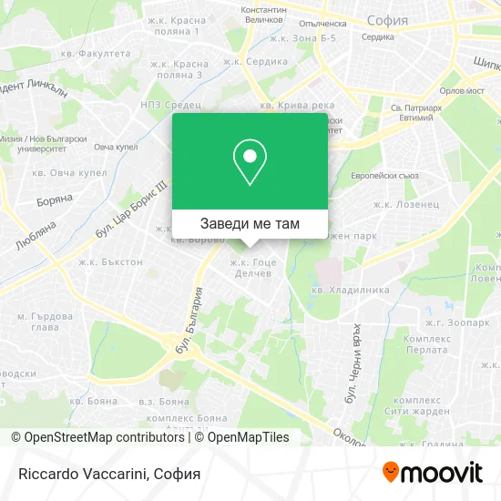 Riccardo Vaccarini карта