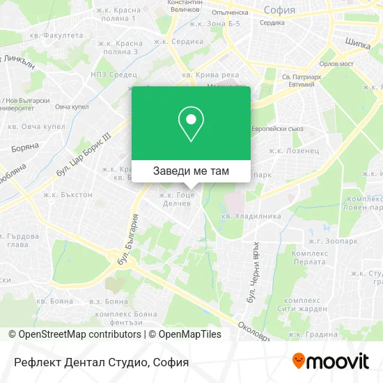 Рефлект Дентал Студио карта