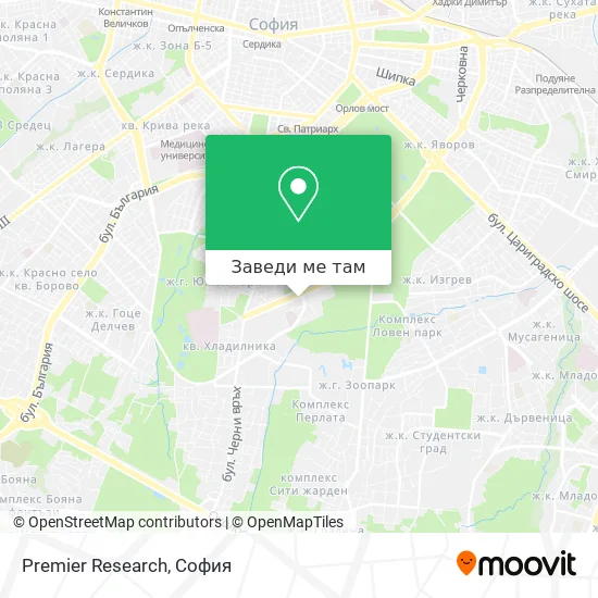 Premier Research карта