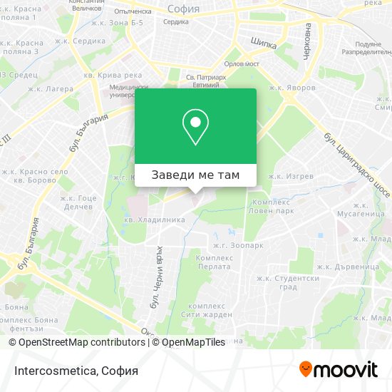 Intercosmetica карта