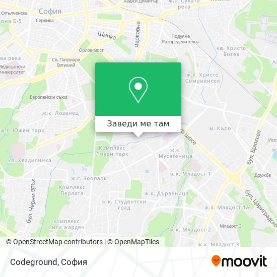 Codeground карта