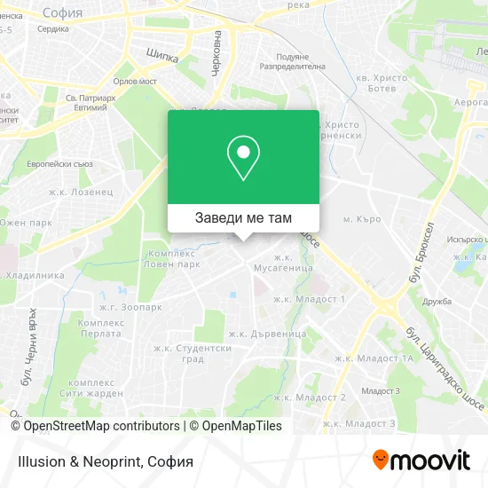 Illusion & Neoprint карта