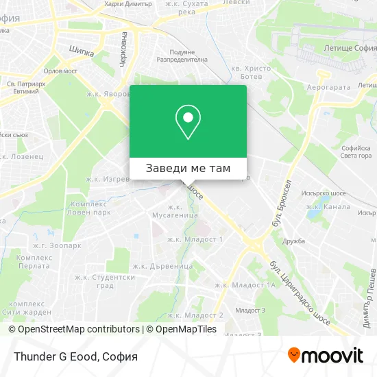 Thunder G Eood карта