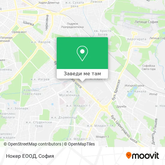 Нокер ЕООД карта