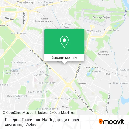 Лазерно Гравиране На Подаръци (Laser Engraving) карта