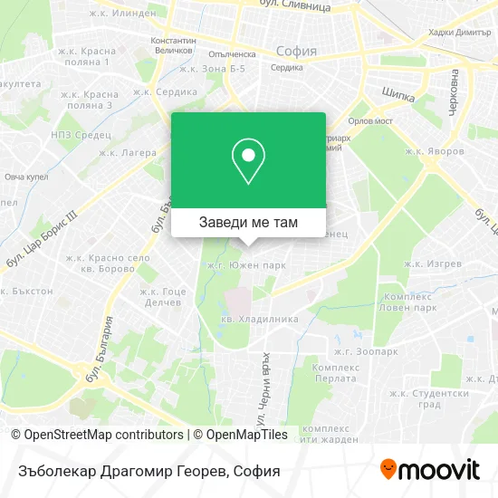 Зъболекар Драгомир Георев карта