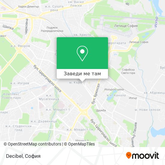 Decibel карта