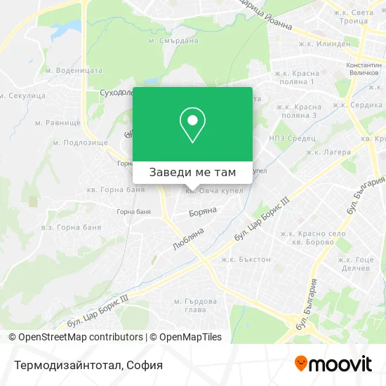 Термодизайнтотал карта