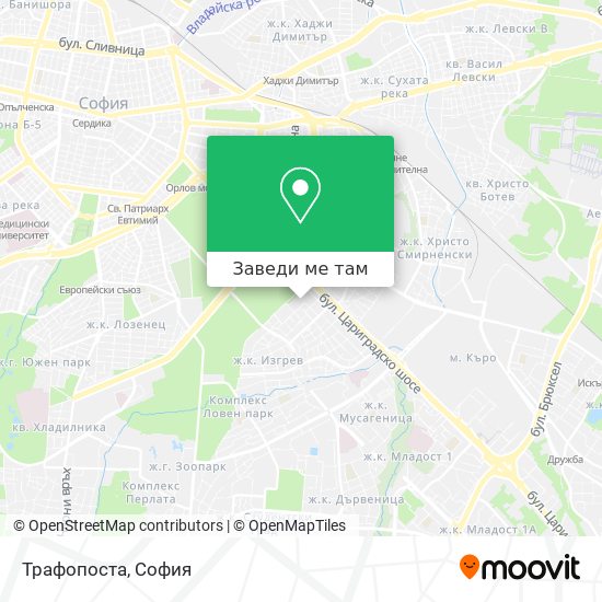 Трафопоста карта