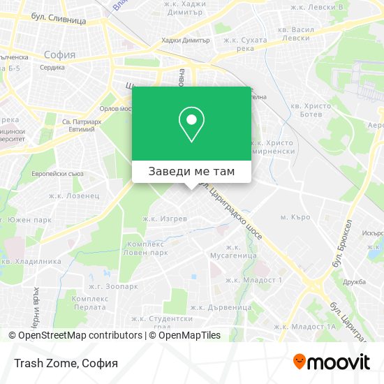 Trash Zome карта