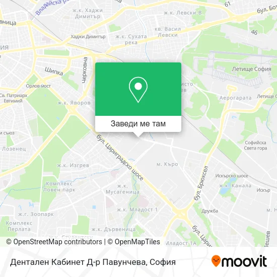 Дентален Кабинет Д-р Павунчева карта