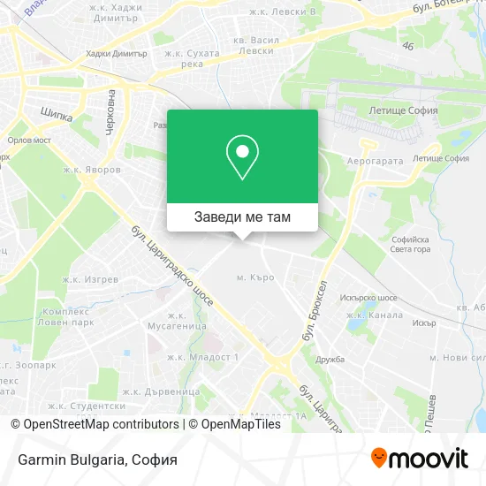 Garmin Bulgaria карта