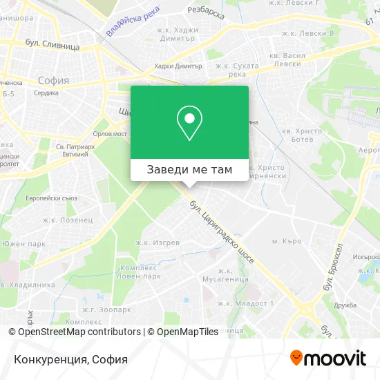 Конкуренция карта