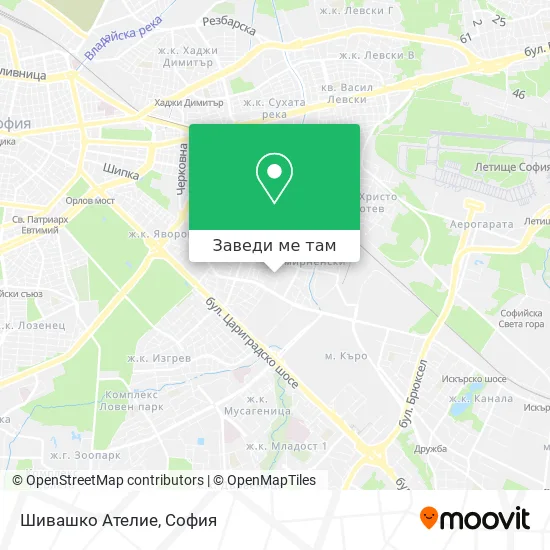 Шивашко Ателие карта