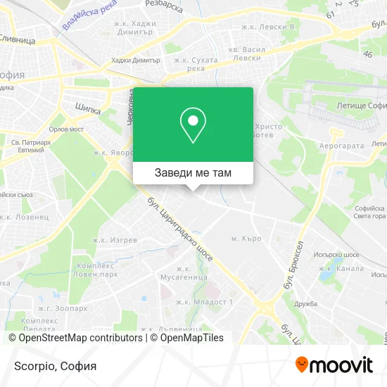 Scorpio карта