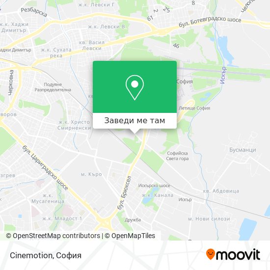 Cinemotion карта